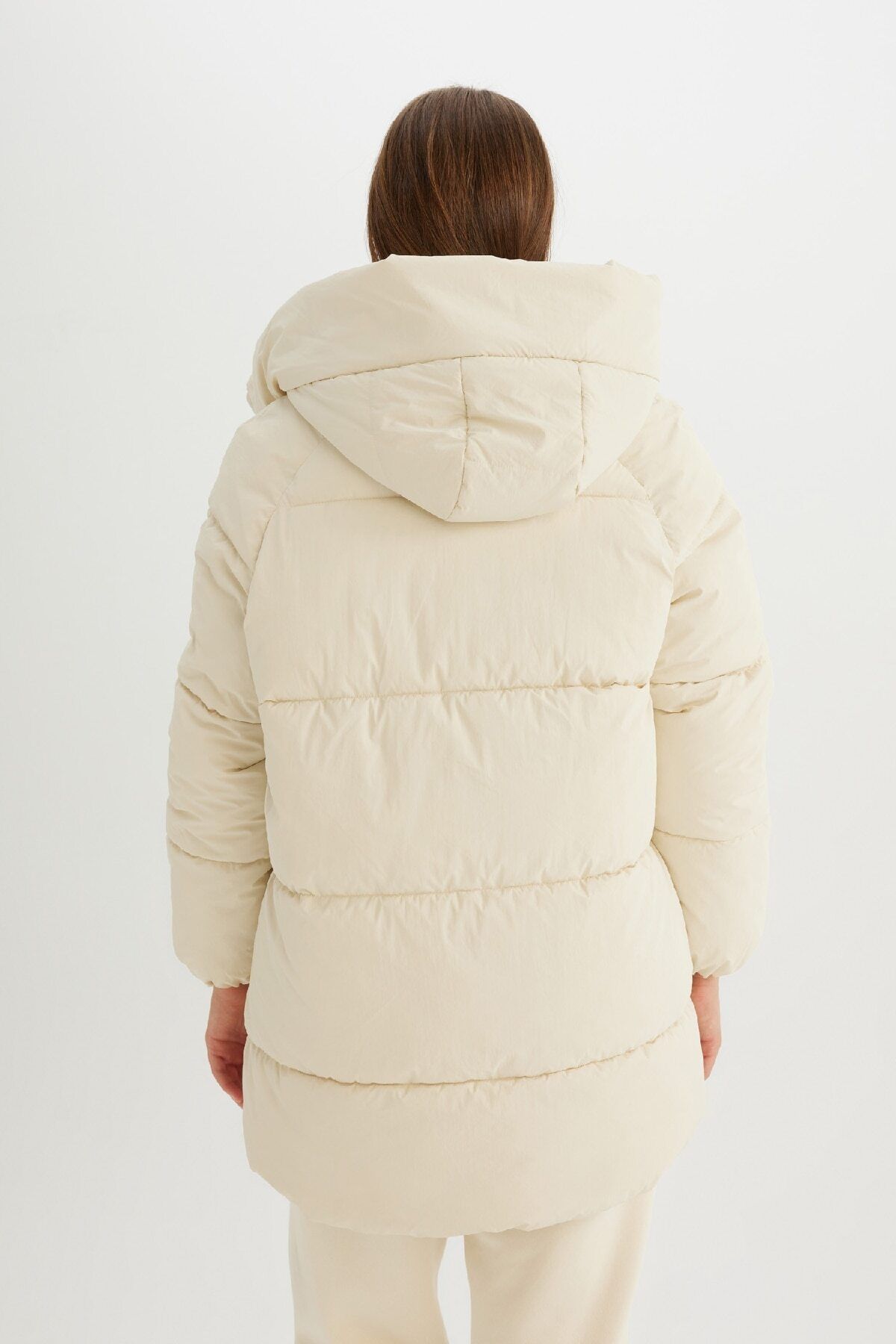 Su İtici Kapüşonlu Şişme Mont Parka Fermuar Çıtçıtlı Cepli C9372AX24WN Su İtici Kapüşonlu Şişme Mont Parka Fermuar Çıtçıtlı Cepli C9372AX24WN