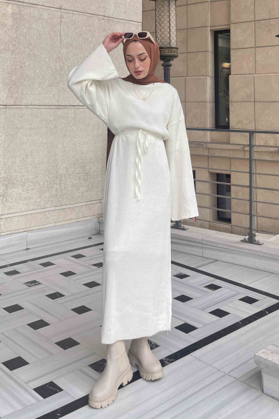 Yarasa Kol Triko Elbise Yarasa Kol Triko Elbise