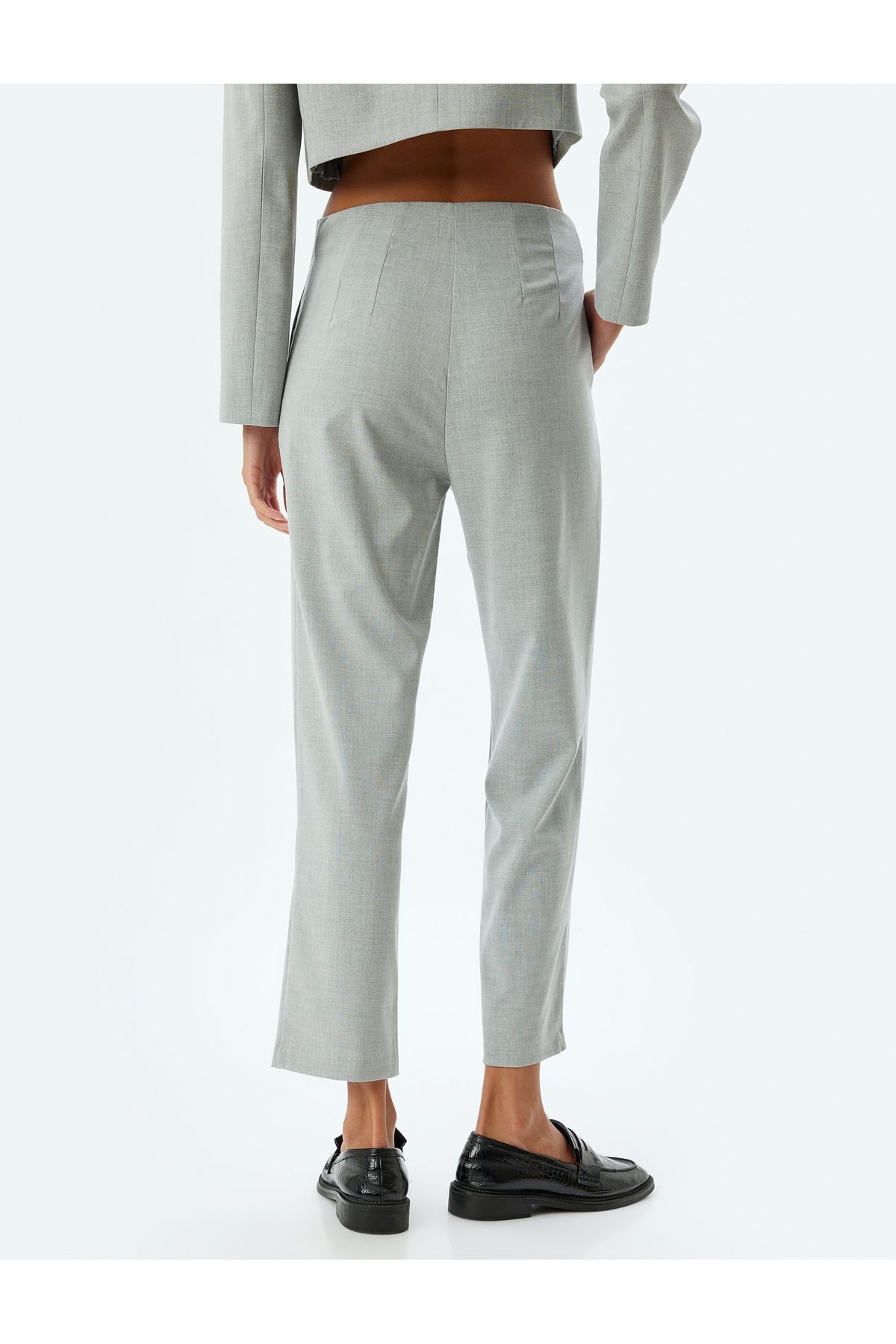 Standart Bel Slim Fit Cepli Cigarette Pantolon Standart Bel Slim Fit Cepli Cigarette Pantolon