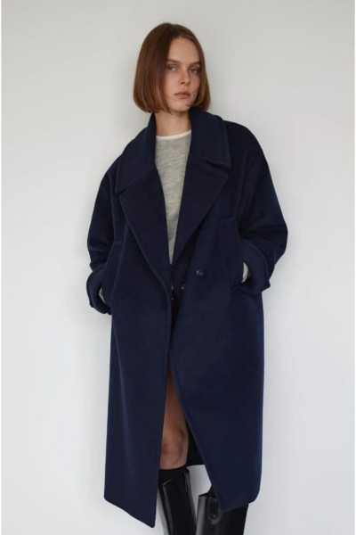 Uzun Oversize Kaşe Kaban Uzun Oversize Kaşe Kaban