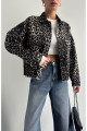 Oreo Leopar Desen Ceket LEOPAR Oreo Leopar Desen Ceket LEOPAR
