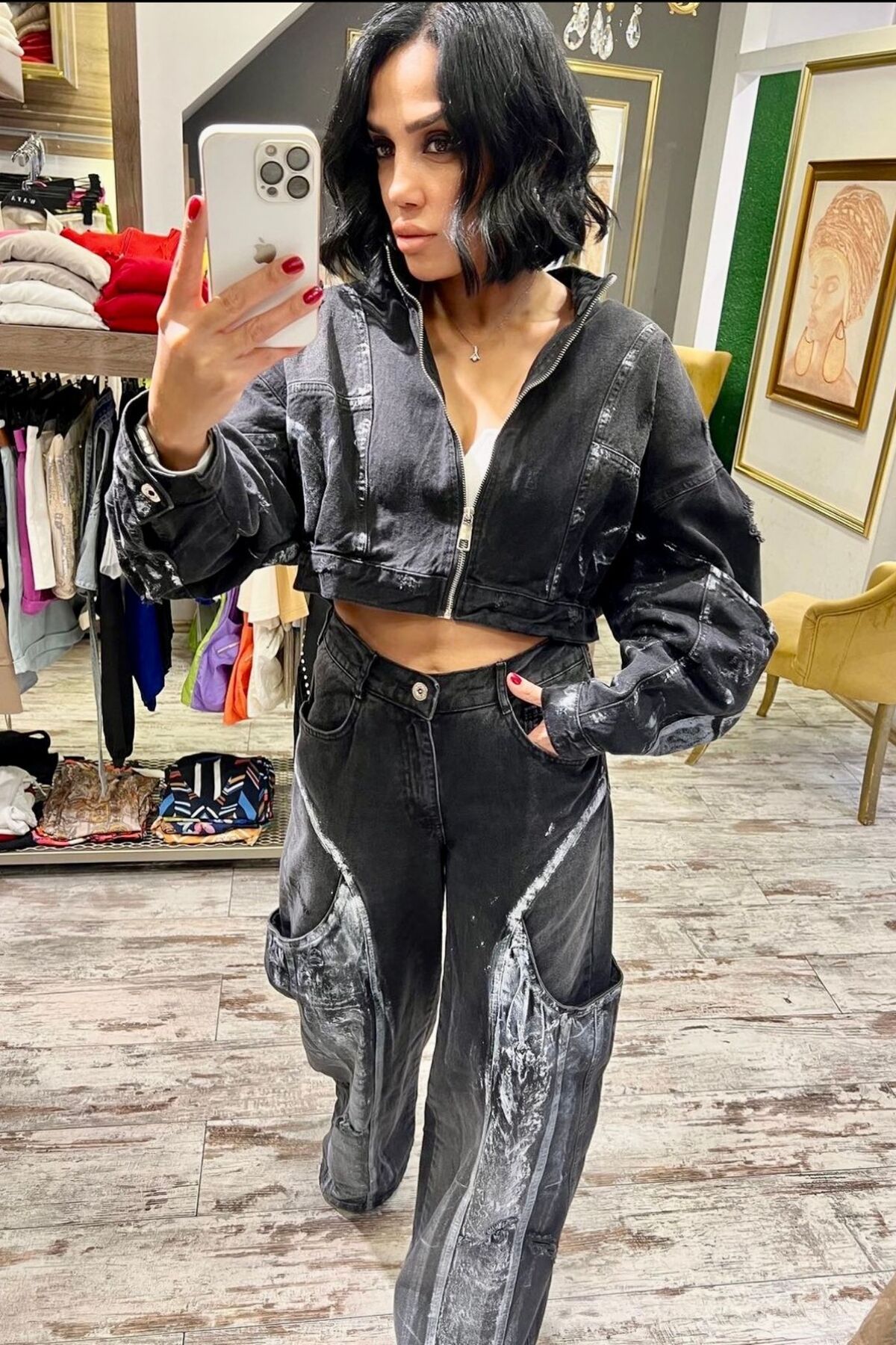 Tasarım Denim Ceket Tasarım Denim Ceket