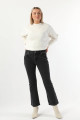 Kadın Slim Flare Jean Pantolon Koyu Antrasit Kadın Slim Flare Jean Pantolon Koyu Antrasit