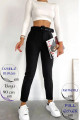 Siyah Kemerli Double Atlas Kumaş Havuç Model Pantolon 90 Cm Siyah Kemerli Double Atlas Kumaş Havuç Model Pantolon 90 Cm