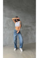 Trend Wıde Leg Baggy Denim Pantolon-wide Leg Loose Fit Jeans Trend Wıde Leg Baggy Denim Pantolon-wide Leg Loose Fit Jeans