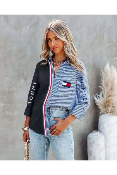 _Tommy Hilfiger Organik Pamuk Spor Gömlek _Tommy Hilfiger Organik Pamuk Spor Gömlek