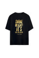 VON LABAS NEW GOLD COLLECTION UNISEX OVERSIZE T-SHIRT