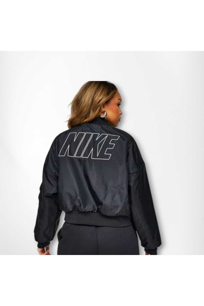 NikeNike Sportswear Kadın Çift Yönlü Kürk Bomber ceket ASLAN SPORT NikeNike Sportswear Kadın Çift Yönlü Kürk Bomber ceket ASLAN SPORT