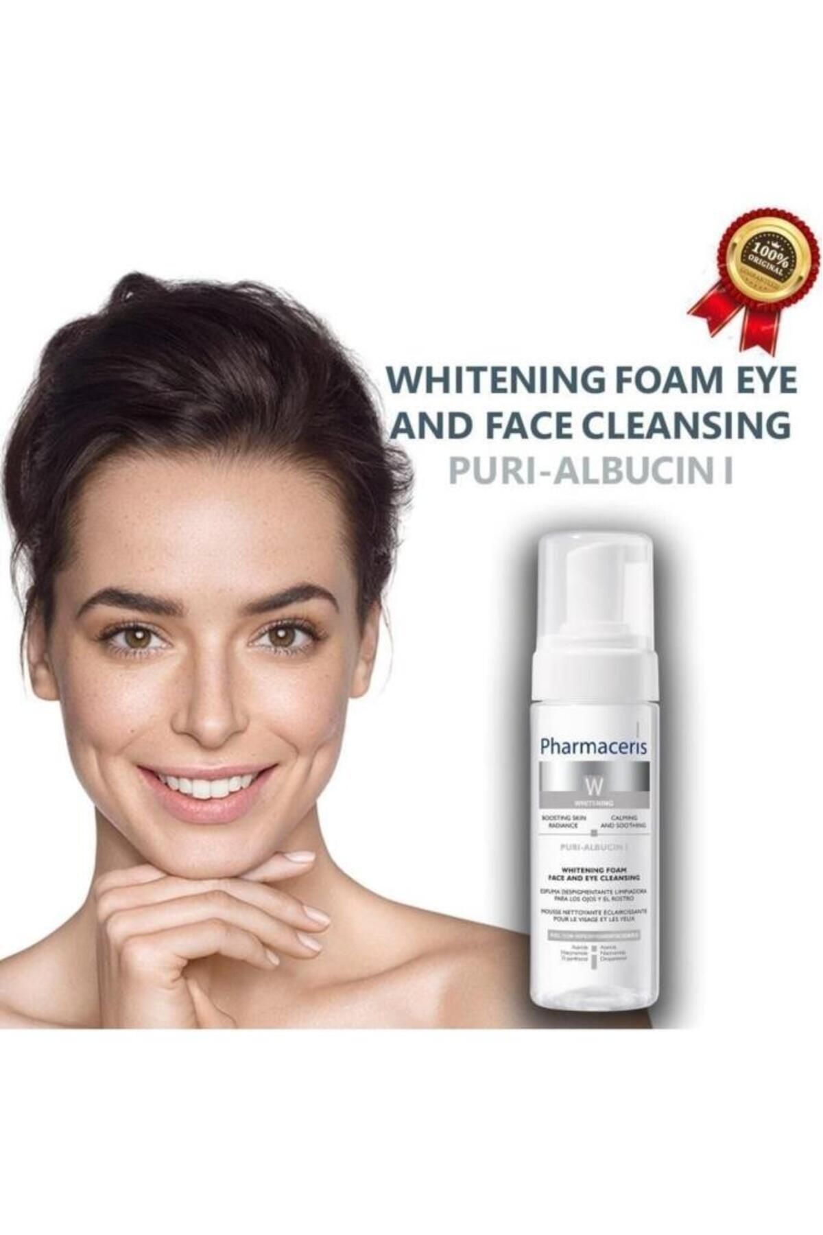 W-1 Puri-albucin I-Whitening Foam for Eye Facial Cleansing  Yüz Temizleyici 150 ml