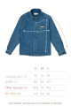 Unisex Denim Ceket - Mavi Unisex Denim Ceket - Mavi