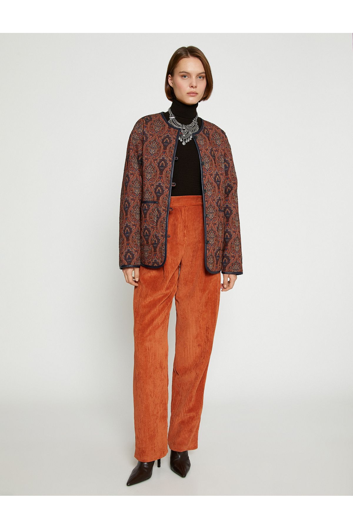 Kadın Turuncu Jeans 3WAK40053EW Kadın Turuncu Jeans 3WAK40053EW