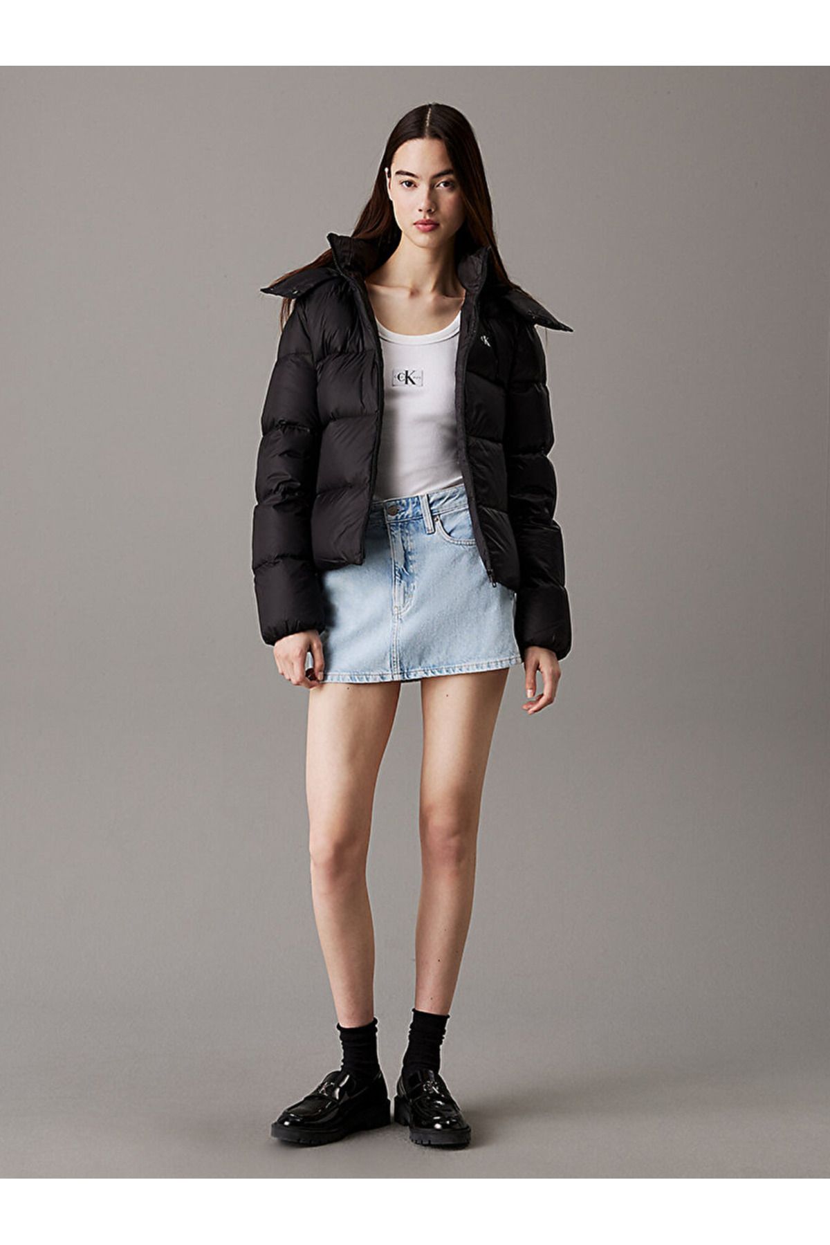 Short Down Puffer Jacket