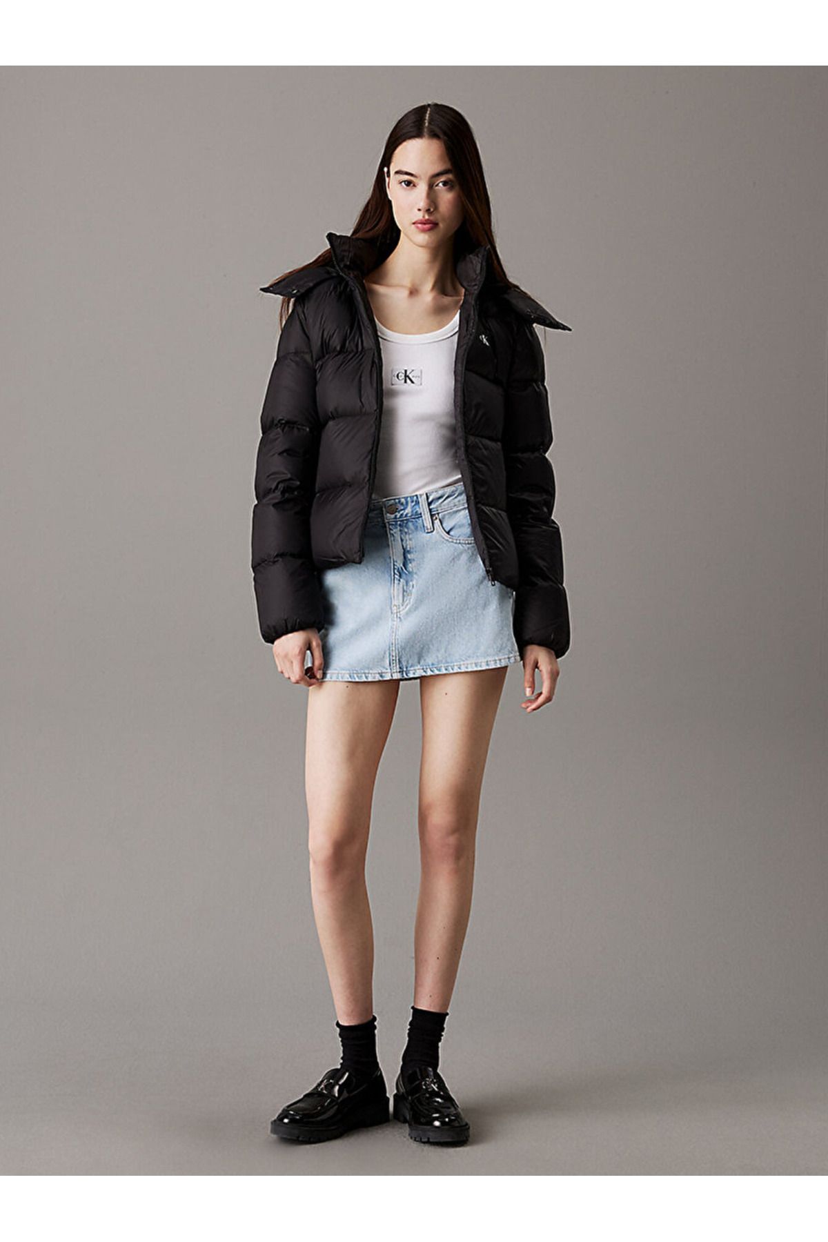 Short Down Puffer Jacket Short Down Puffer Jacket