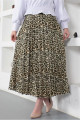KADIN TABA (LEOPAR) LEOPAR DESENLİ PİLİSELİ ETEK T 9354 KADIN TABA (LEOPAR) LEOPAR DESENLİ PİLİSELİ ETEK T 9354