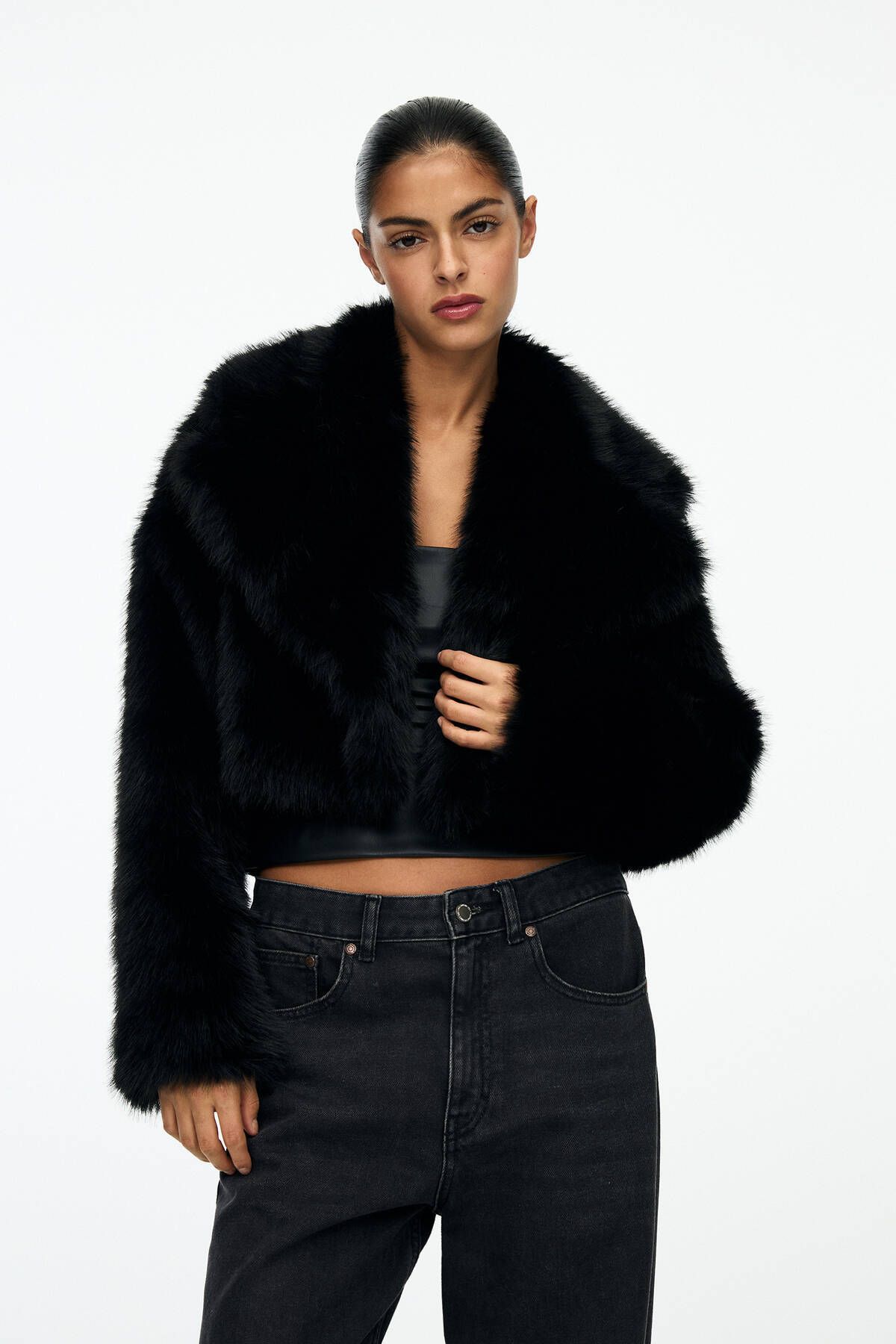 Suni kürk ceket Suni kürk ceket