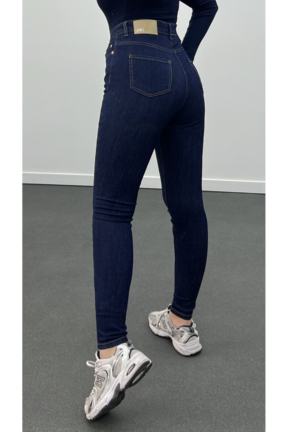 ZR Dark Blue Süper Likralı Toparlayıcı Skinny Jeans