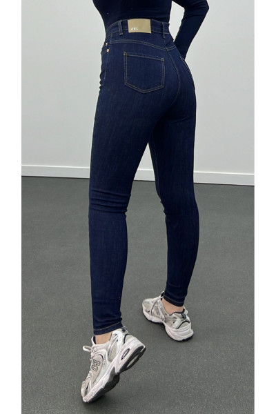 ZR Dark Blue Süper Likralı Toparlayıcı Skinny Jeans ZR Dark Blue Süper Likralı Toparlayıcı Skinny Jeans