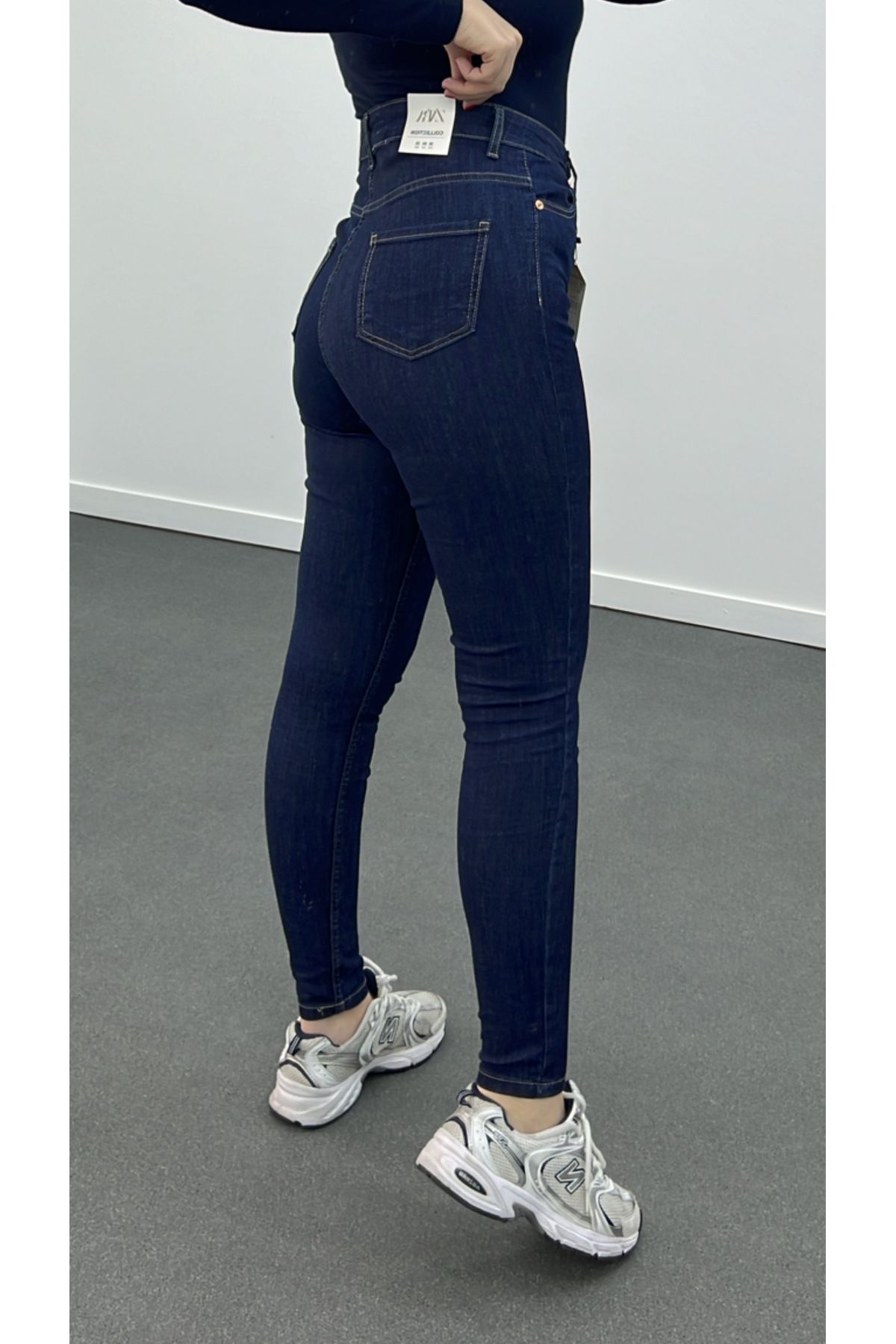 ZR Dark Blue Süper Likralı Toparlayıcı Skinny Jeans ZR Dark Blue Süper Likralı Toparlayıcı Skinny Jeans