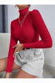 Slimfit Boğazlı Kazak Slimfit Boğazlı Kazak