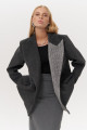 Seljord Yaka Detaylı Antrasit Blazer Seljord Yaka Detaylı Antrasit Blazer
