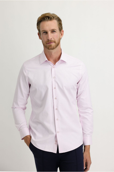 Uzun Kol Slim Fit Dar Kesim Desenli Gömlek Uzun Kol Slim Fit Dar Kesim Desenli Gömlek