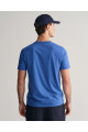 Erkek Mavi Regular Fit Bisiklet Yaka T-shirt