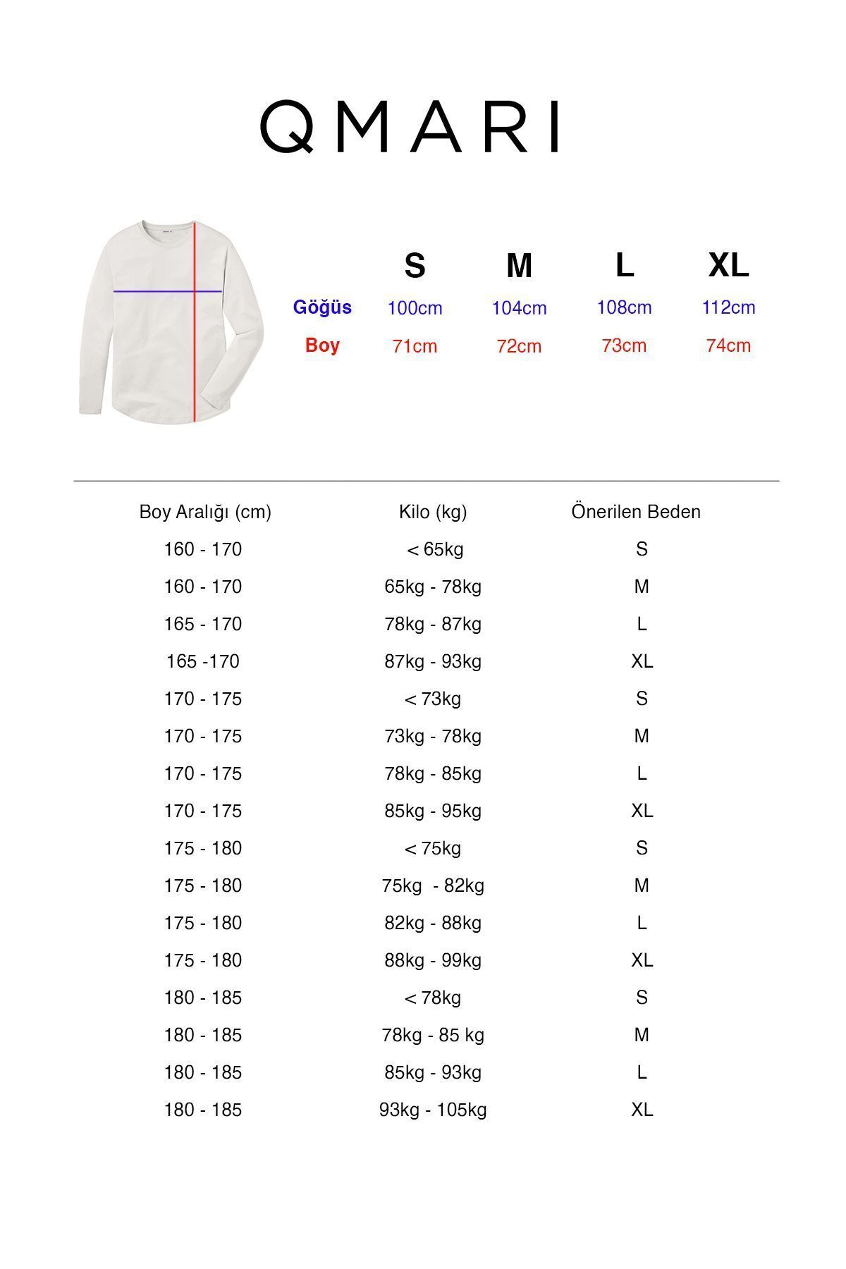 Bisiklet Yaka Uzun Kollu Siyah Erkek Tişört - Regular Fit - Oval Etek Kesim- Günlük, Rahat Ve Şık