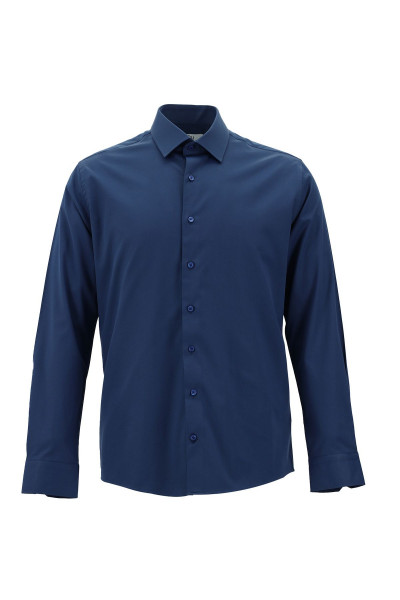 Uzun Kol Slim Fit Dar Kesim Klasik Pamuklu Gömlek Uzun Kol Slim Fit Dar Kesim Klasik Pamuklu Gömlek