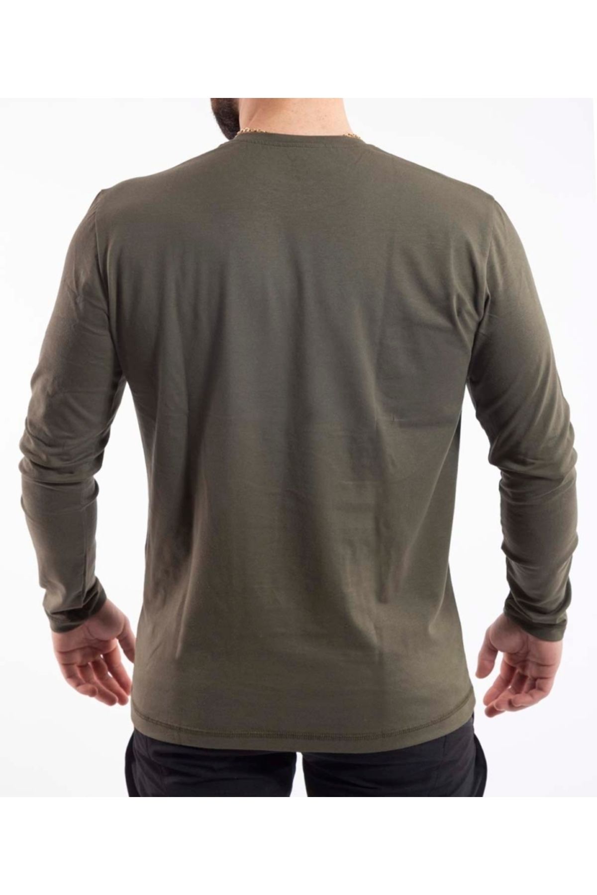 Outdoor T-shirt Basic Pamuklu Erkek Basetı04