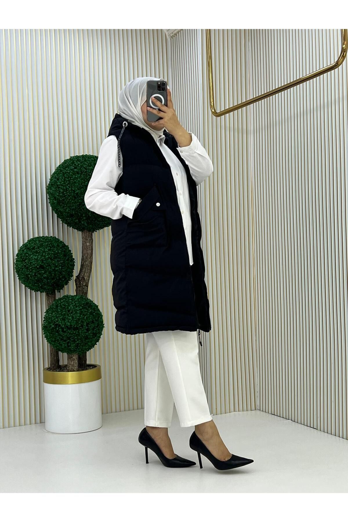 Kapüşonlu Şişme Yelek Kapüşonlu Şişme Yelek