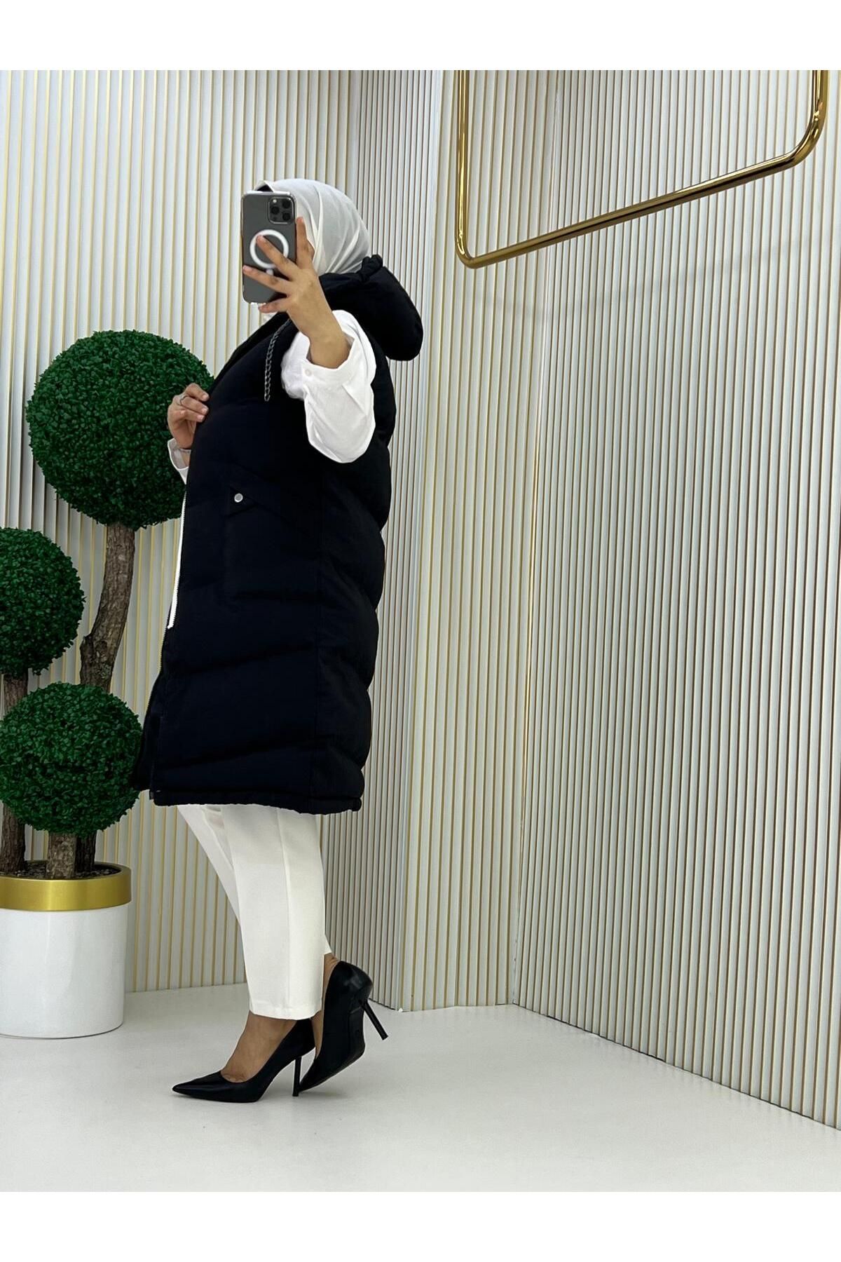 Kapüşonlu Şişme Yelek Kapüşonlu Şişme Yelek