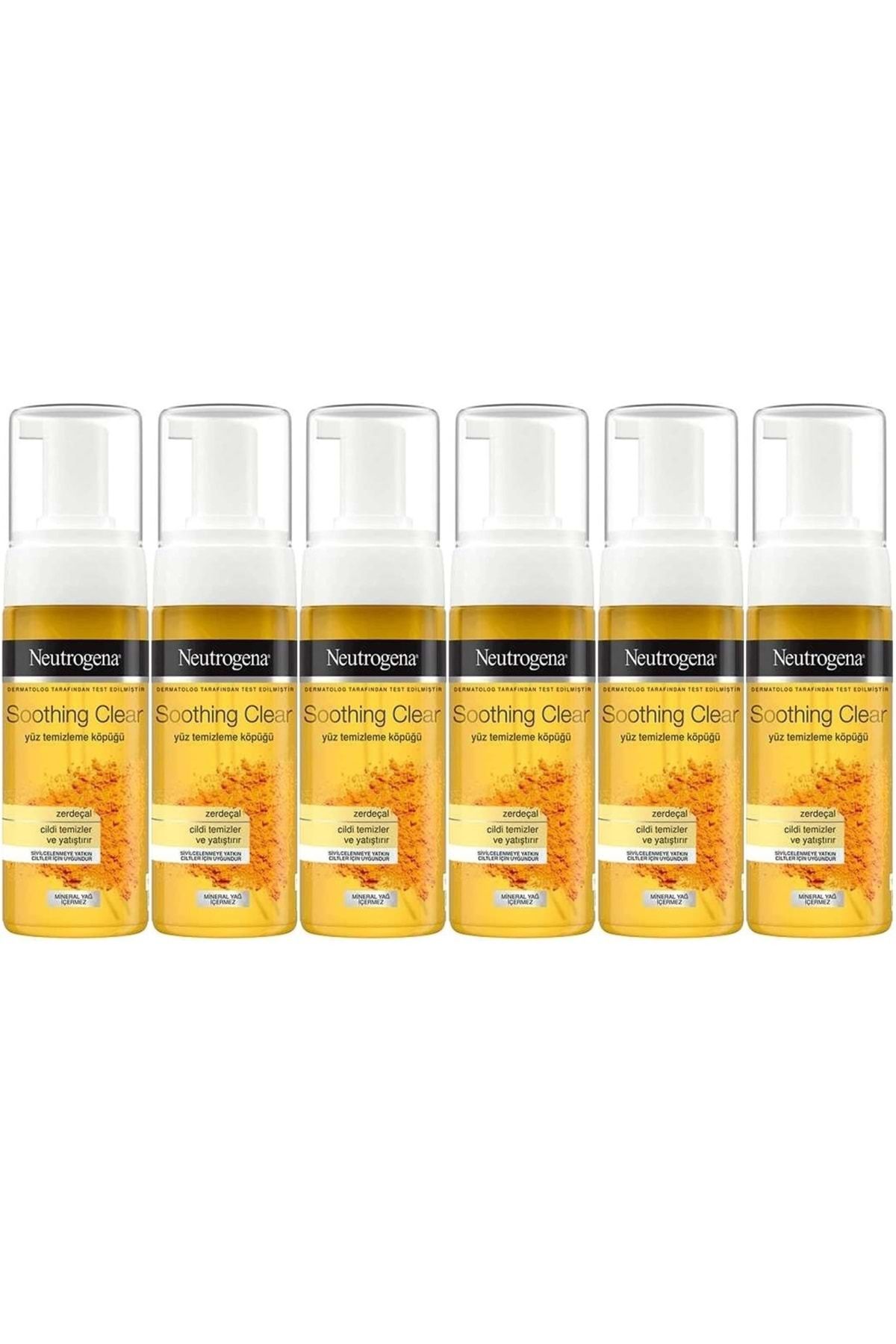 Soothing Clear Yüz Temizleme Köpüğü 150ML (6 Lı Set)