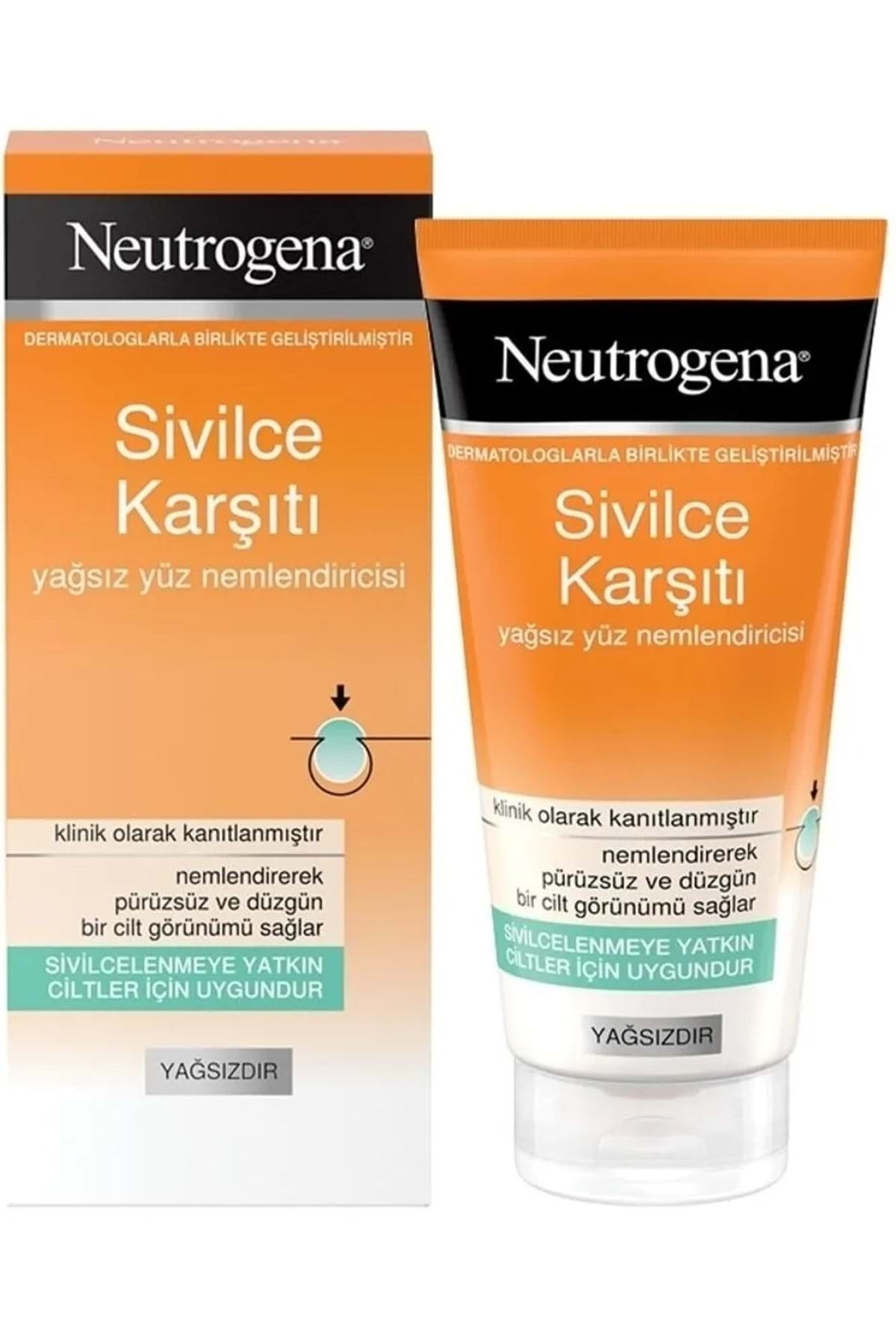 Sivilce Karşıtı Yağsız Yüz Nemlendiricisi 50ML (3 Lü Set)