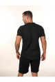 Siyah Slim Fit Basic T-SHİRT TB