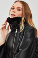 Mexico Kadın Siyah Teddy Biker Deri Ceket 23wgd5122ff Mexico Kadın Siyah Teddy Biker Deri Ceket 23wgd5122ff