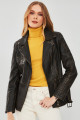 Mayfair Kadın Kahverengi Vintage Uzun Biker Deri Ceket 23wgd5804vd Mayfair Kadın Kahverengi Vintage Uzun Biker Deri Ceket 23wgd5804vd