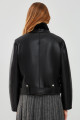Mexico Kadın Siyah Teddy Biker Deri Ceket 23wgd5122ff Mexico Kadın Siyah Teddy Biker Deri Ceket 23wgd5122ff