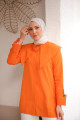 Orange Yaka Detaylı Poplin Tunik Orange Yaka Detaylı Poplin Tunik