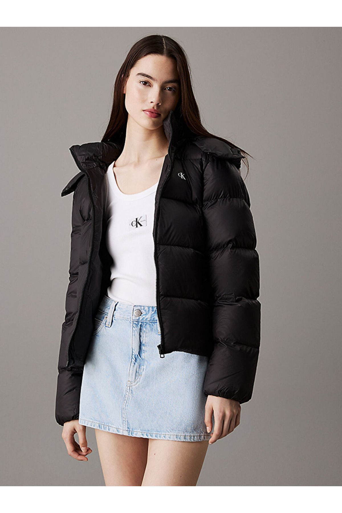 Short Down Puffer Jacket