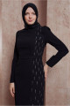 TAŞ BASKILI ELBİSE 42886 TAŞ BASKILI ELBİSE 42886