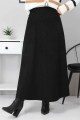 Süet Mevlana Etek Tsd0036 Siyah Süet Mevlana Etek Tsd0036 Siyah