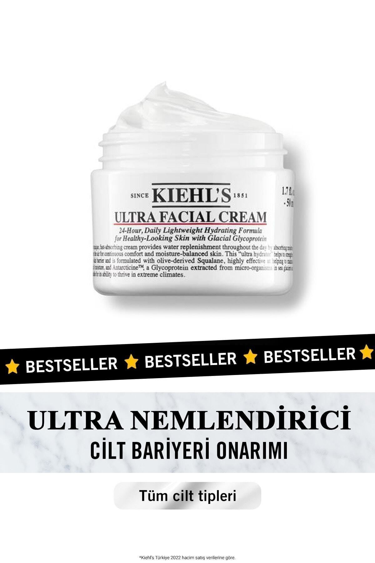 Ultra Facial 24 Saat Nemlendirici Günlük Krem 50 ml