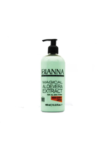 Bianna El Ve Vucut Losyonu Aloevera 400 ml Bianna El Ve Vucut Losyonu Aloevera 400 ml