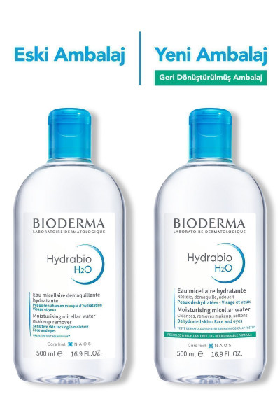 Hydrabio H2O Nemlendirici Micellar Makyaj Temizleme Suyu Kuru Ciltler Yüz, Göz Çevresi 500 ml Hydrabio H2O Nemlendirici Micellar Makyaj Temizleme Suyu Kuru Ciltler Yüz, Göz Çevresi 500 ml