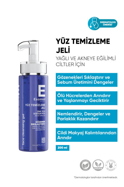 Yağlı Ve Akneye Eğilimli Ciltler Için Özel Formül Yıkama Jeli 200 Ml Yağlı Ve Akneye Eğilimli Ciltler Için Özel Formül Yıkama Jeli 200 Ml