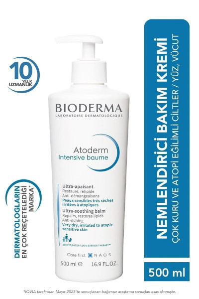 BİODERMA ATODERM INTENSİVE BAUME 500 ML BİODERMA ATODERM INTENSİVE BAUME 500 ML