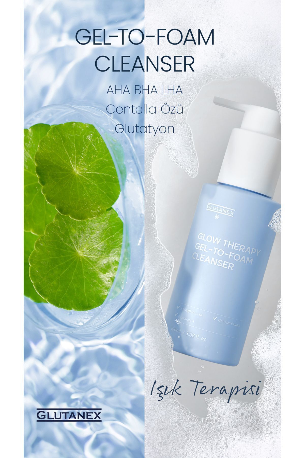 Aha Bha Lha Aydınlatıcı Peeling Etkili Yüz Temizleme Jeli