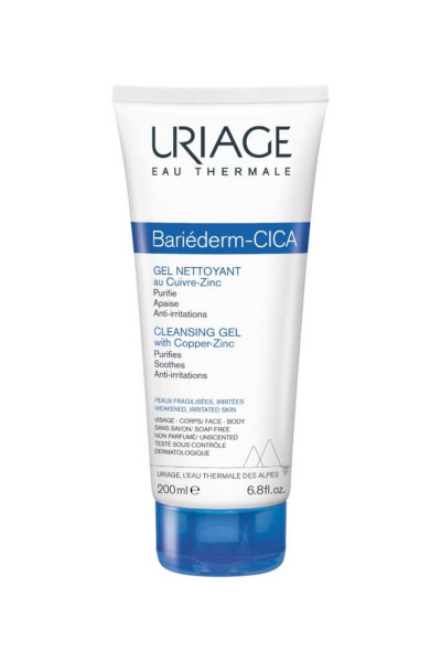 Bariederm-cıca Cleansing Gel With Copper-zinc 200 ml Bariederm-cıca Cleansing Gel With Copper-zinc 200 ml
