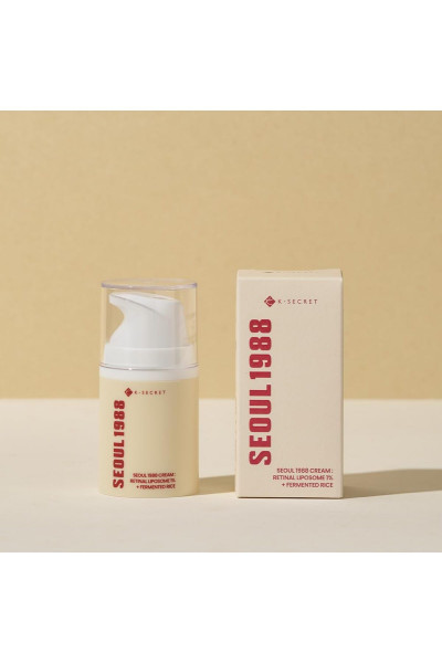 SEOUL 1988 CREAM : Retinal Liposome 1% + Fermented Rice, 50ml SEOUL 1988 CREAM : Retinal Liposome 1% + Fermented Rice, 50ml
