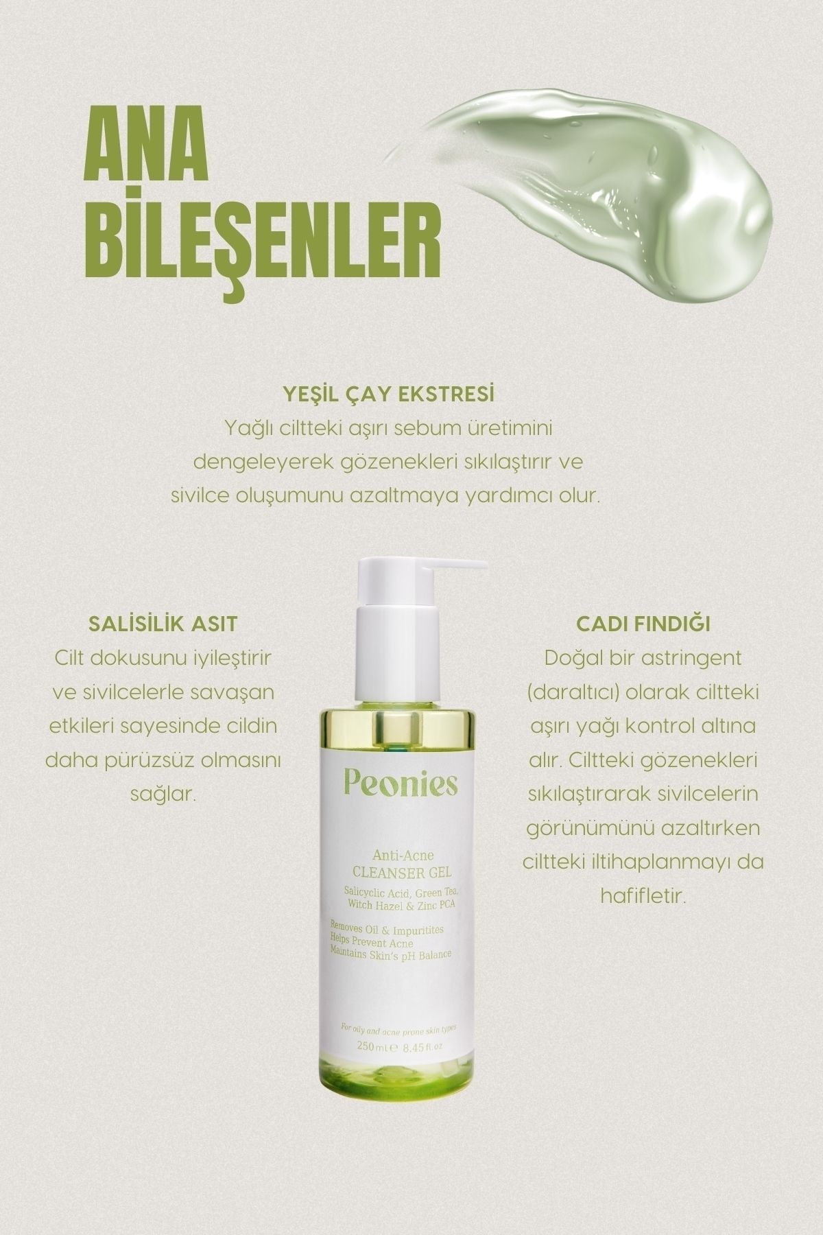 Anti-acne Cleanser Gel | Yağlı, Akneli Ve Karma Ciltler Için Salisilik Asitli Yıkama Jeli